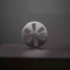 One Pair silvery TAPE REEL Akai 7&Prime; inch Light Metal Aluminum Take Up Reel