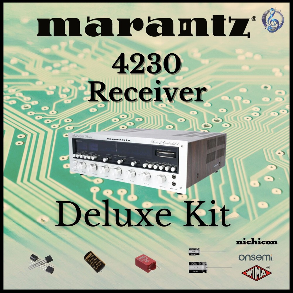 Marantz 4230 Receiver Deluxe Upgrade Kit Genuine Parts Restoration