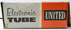 805 United Metal Base Clear Glass Amplitrex Tested Qty 1 Pc #3510020
