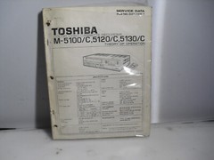 Toshiba M-5100/C 5120/C 5130/ C Original Manuals