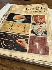 Owner&rsquo;s Handbook for HP-15C Calculator (Manual, Guide) June 1987