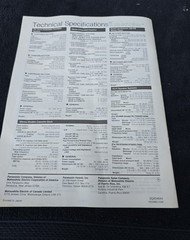 Technics Components SD-A810/820/830 & SD-D710/720/730 Owners Manual Original