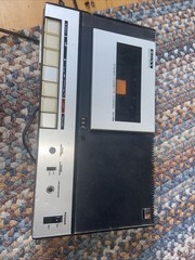 1968 Sony TC-125 Stereo Cassette Recorder ~ Clean