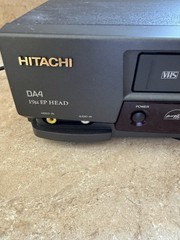 Hitachi VT-MX4410A VCR DA4 4 Head Video Cassette Recorder VHS WORKS No Remote