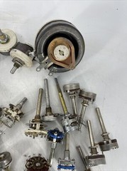 LOT OF OVER 60 Angstrohm Precision and Ohmite Potentiometers Various OHMS