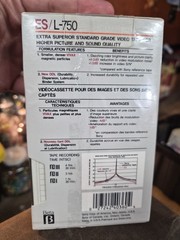 Sony – ES L-750 Dynamicron Betamax Blank Tape – New Sealed