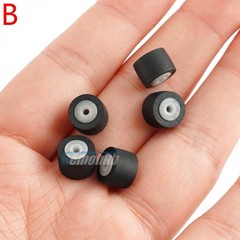 NEW 8.7*6.9*1.4mm Tape Recorder Pinch Roller Wheel Rubber Pressure Belt Pulleys