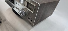 AKAI CS-702D II Stereo Cassette Tape Deck Recorder Silver – TESTED – GC-6942