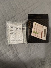 Royal DT-80 Solar Calculator NOS Vintage 1980s Box Manual Tested Taiwan