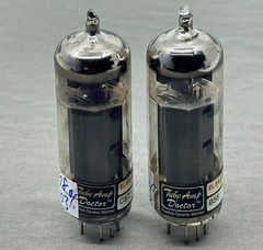 Matched Pair TAD EL84-STR New Production Tests New Amplitrex
