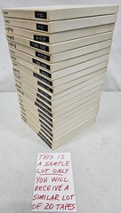 Reel To Reel Audio Tapes 1/4&Prime; – Random Lot of 20 Tapes – As-Is/Untested/Unknown