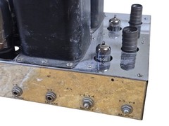 Knight KB-85 Tube Amplifier Powers On w/ 1958 Mullard Blackburn EL37 Quad 60w