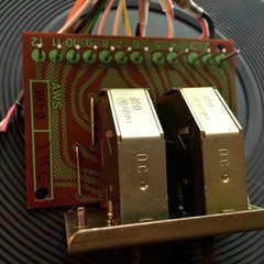 Pioneer RG-1 Dynamic Processor – Tape and Processor Toggle Switches with Board