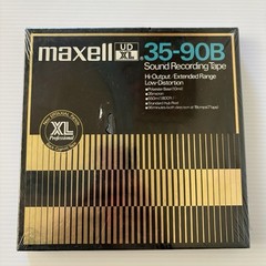 Maxell UD XL 35-90B Sound Recording Tape Blank Reel-to-Reel Media New Sealed