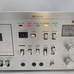 Vintage Fisher CR-5120 ~ 3-heads Cassette Tape Player Recorder ~ PARTS/REPAIR