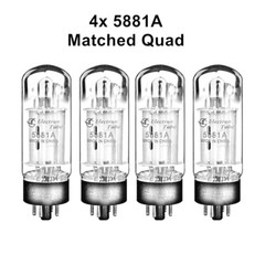 5881A 6L6 / Matched Quad / ShuGuang / Vacuum Tube /Valve Amplifier/ Original Box