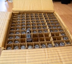 8 PCS 6N23P (E88CC / 6922 / 6DJ8) NOS VACUUM TUBES VOSKHOD. MIX. 1960-80&rsquo;s.