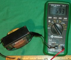 (2) NOS THORDARSON Choke 20C49 (58 ohms, 2700V Test, 5 Hy) Audio/Amp/Hi Fi Radio