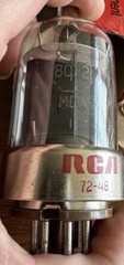 NOS RCA 8032 (12 VOLT 6146B) BEAM POWER OUTPUT TUBE Hamm Radio