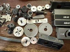 MASSIVE Lot of parts for Akai Crossfield reel to reel players see pics.