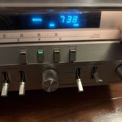 Pioneer SX-3700 AM/FM Stereo Phone Woodgrain Receiver VTG