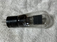 National Union 483 Type 45 Globe Tube 5 Volt Power Triode Black Plate Engraved
