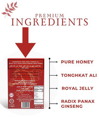 Organic Honey Large 20 Sachets