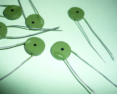 6pcs. MMT-13V / ММТ-13В Thermistors non-insulated 680 Ohm USSR
