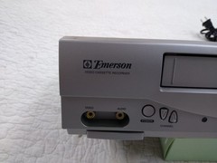 Emerson EWV404 VHS VCR 4 Head Player Recorder Tested Working No Remote