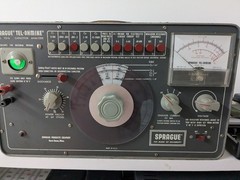 SPRAGUE TEL-OHMIKE Model TO-6 Capacitor bridge JUNK READ ON