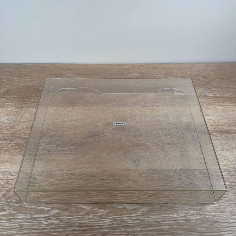 CRACKED Pioneer PL-518 Turntable Dust Cover Part Out
