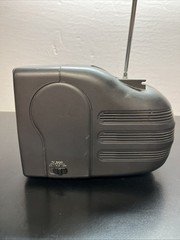 VTG Radio Shack Portavision Television 5” B&W Home/Auto TV 16-130 For Parts D1