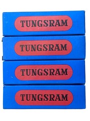 12AU7 Tungsram quad european NOS NIB ecc82 4 units HI END Hungary tube preamp