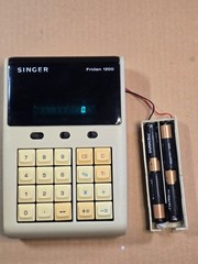 Singer Friden 1200 Vintage Calculator W/Case – Good Working Condition