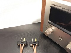 Four 2 Sets Pioneer BEST QUALITY Speaker Plug Connectors for SX 626 727 828 770