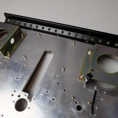 Otari MX5050 BII2 Reel to Reel – Front Deck Body Metal Plate Base Assembly