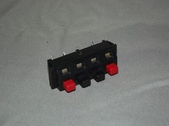 Akai AM 2650 Amplifier Vintage Stereo Original Speaker Terminal Part