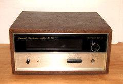 VTG Sansui RA-500 HiFi Reverb Amplifier Wood Case UNTESTED – Read Below.