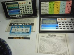 Vintage Casio FT-7 Fortune Telling Calculator 80&rsquo;s w Box Paperwork U.S. Seller