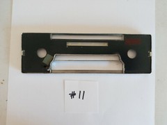 Becker Mexico Cassette AM/FM Radio Face plate with chrome bezel
