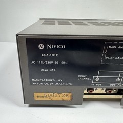 Nivico ECA-101E Reverberation Amplifier Powers On As Is Untested