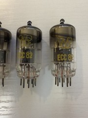 ECC82 RFT Matched Quad Tubes