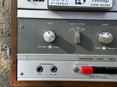 Akai X-1800SD Cross Field Reel to Reel 8-Track Recorder Parts Repair Untested