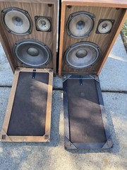 PIONEER CS-66G SPEAKERS 8 Ohms and 40 W Rare Vintage Speakers
