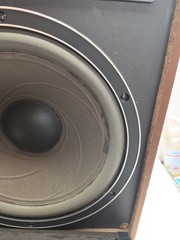 Realistic Mach One 15&Prime; Speaker Liquid Cooled 160W 8Ohm New Foam Vintage 40-4029