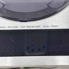 Yamaha Compact Stereo System CRX-TS2 Speaker Wires Vintage Homecore NO REMOTE