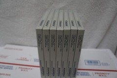 7 AMPEX 631 PLASTIC EMPTY TAKE-UP REEL & BOX 7 INCH for 4-track 3.75 ips 7.5 ips