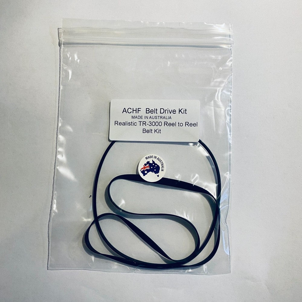 Realistic TR-3000 Belt Kit Made in Australia