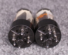 (2) NOS Sylvania (RCA Brand) 5Y3 GT Black Plate Rectifier Tubes ~ MATCHED PAIR!