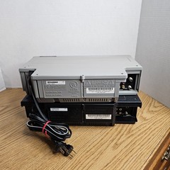 Sylvania Emerson Silver Black 4 Head Stereo Video Cassette Recorders Lot Of 2
